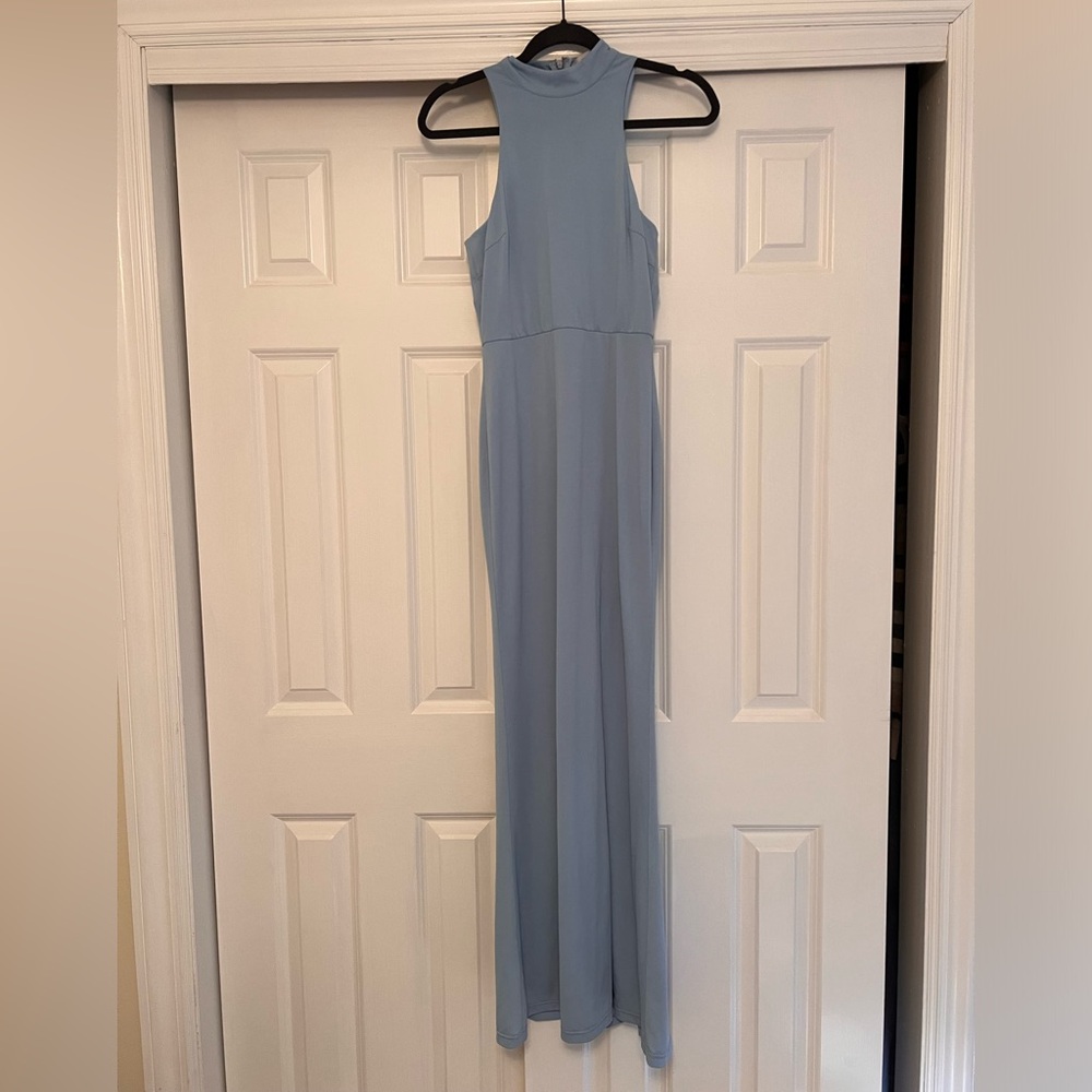 Llolas baby blue long gown